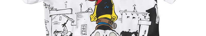 série triček Lucky Luke značky s.Oliver Foto: s.Oliver, oficiální zdroj
