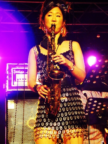 Americká alt saxofonistka, kapelnice a zpěvačka Grace Kelly Foto: Festival swingové hudby, oficiální zdroj