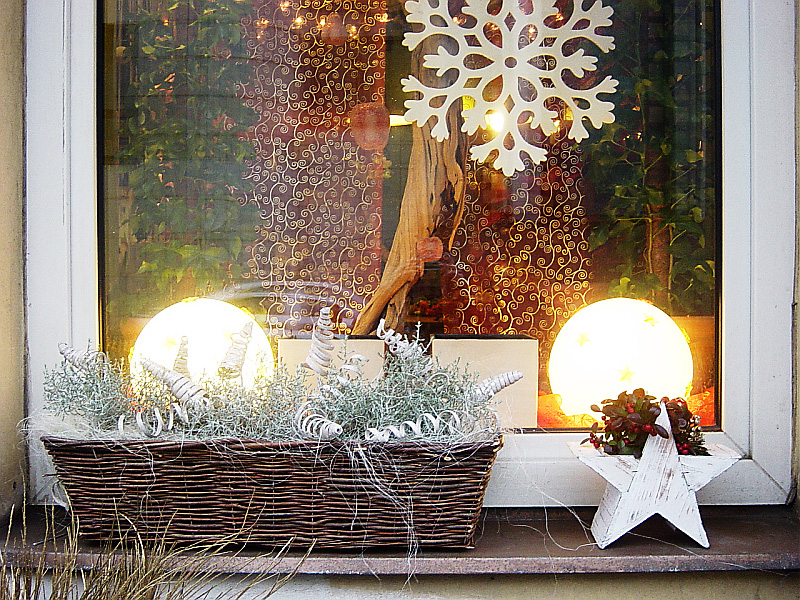 Vánoční dekorace okna může potěšit oko v interiéru i exteriéru Foto: e-Newspeak