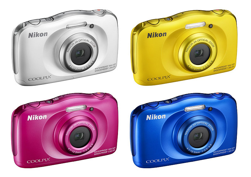 Fotoaparáty Nikon COOLPIX S33 Foto: Nikon, oficiální zdroj