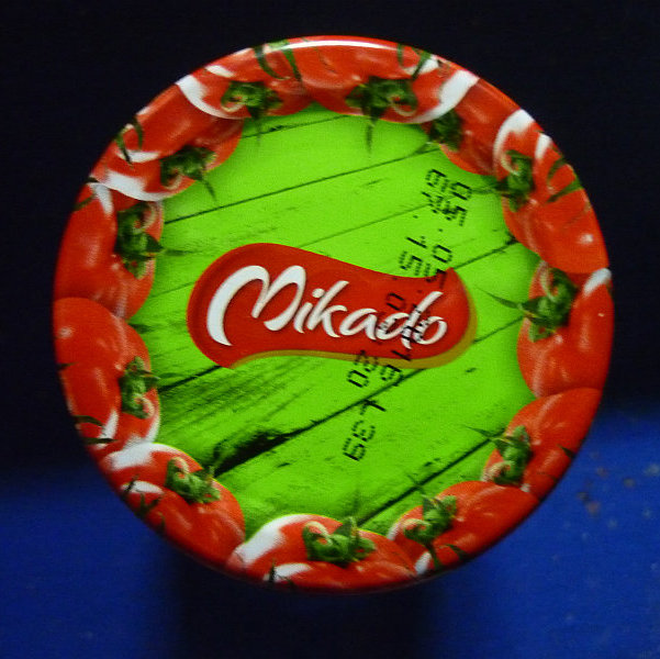 Rajčatový protlak značky Mikado - víčko Foto: e-Newspeak