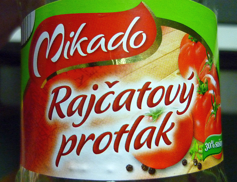 Rajčatový protlak značky Mikado Foto: e-Newspeak