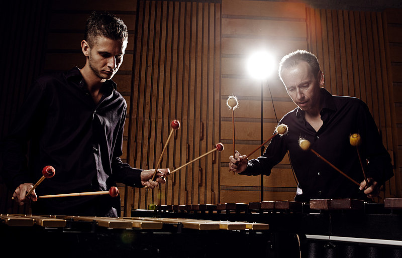 Moravský podzim: OK Percussion Duo Foto: © Julian Veverica/Moravský podzim, oficiální zdroj