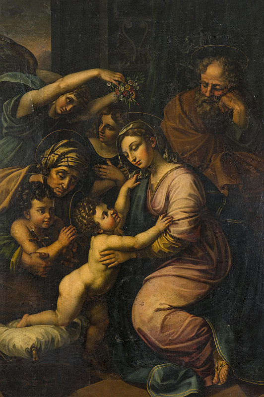 Aukce Dorothea: Rafael Santi - napodobitel, olej na plátně, 191,5 x 133,5 cm Foto: archiv Dorotheum