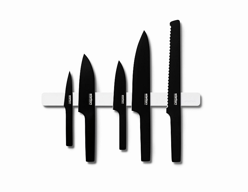 Designové nože Pure Black značky Stelton, prodává Luxurytable.cz Foto: Luxurytable.cz, oficiální zdroj