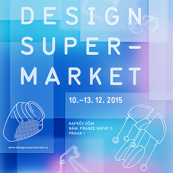 designSUPERMARKET 2015 - plakát Oficiální zdroj: designSUPERMARKET