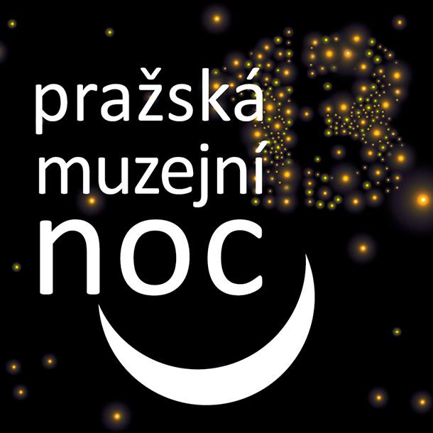 Logo Pražské muzejní noci 2016 Oficiální zdroj: PMN