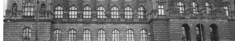 Sovětská okupace v srpnu 168: Historická budova Národního muzea Foto: Kříž/NM, oficiální zdroj