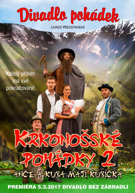 Krkonošské pohádky 2 - plakát  Oficiální zdroj: Divadlo pohádek 