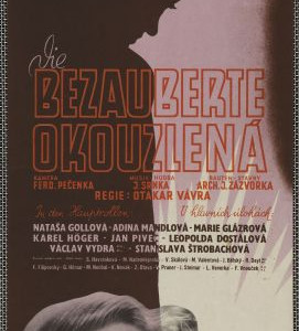 Okouzlená, režie Otakar Vávra, Československo, 1942, autor plakátu Ateliér Burjanek, 1942.