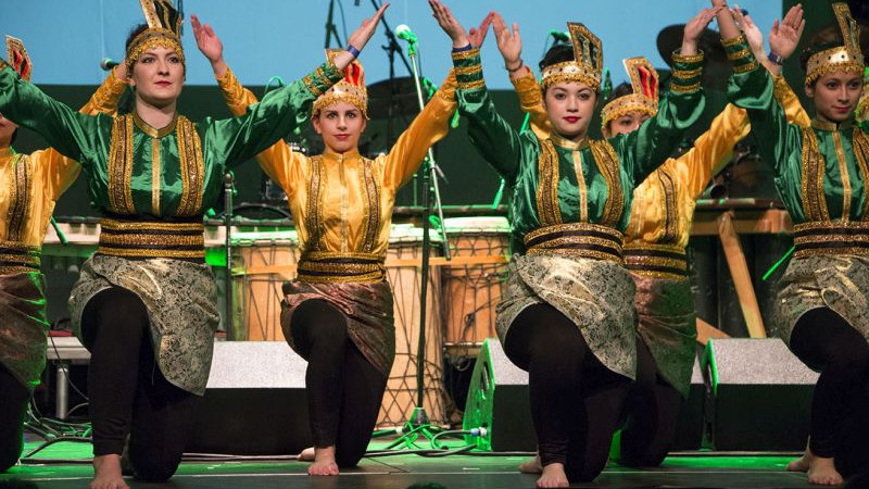Songfest 2018: skupina indonéských tanců Kintari Foto: Songfest.cz, oficiální zdroj