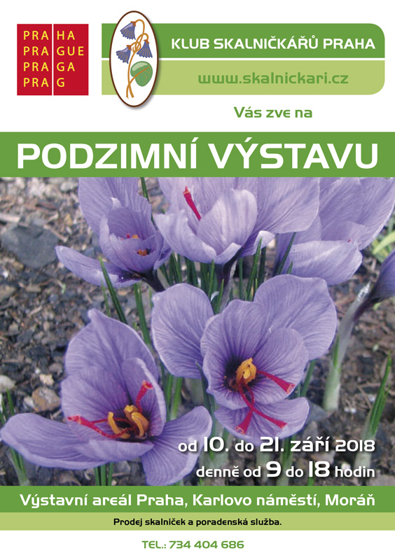 Podzimní výstava skalniček - plakát Oficiální zdroj: KSP